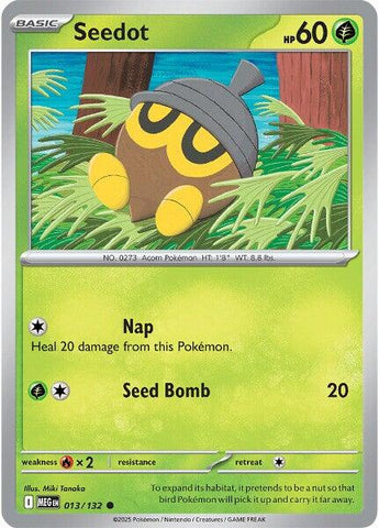 Seedot (013/132) [Mega Evolution: Base Set]