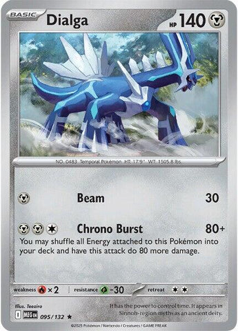 Dialga (095/132) [Mega Evolutions: Base Set]