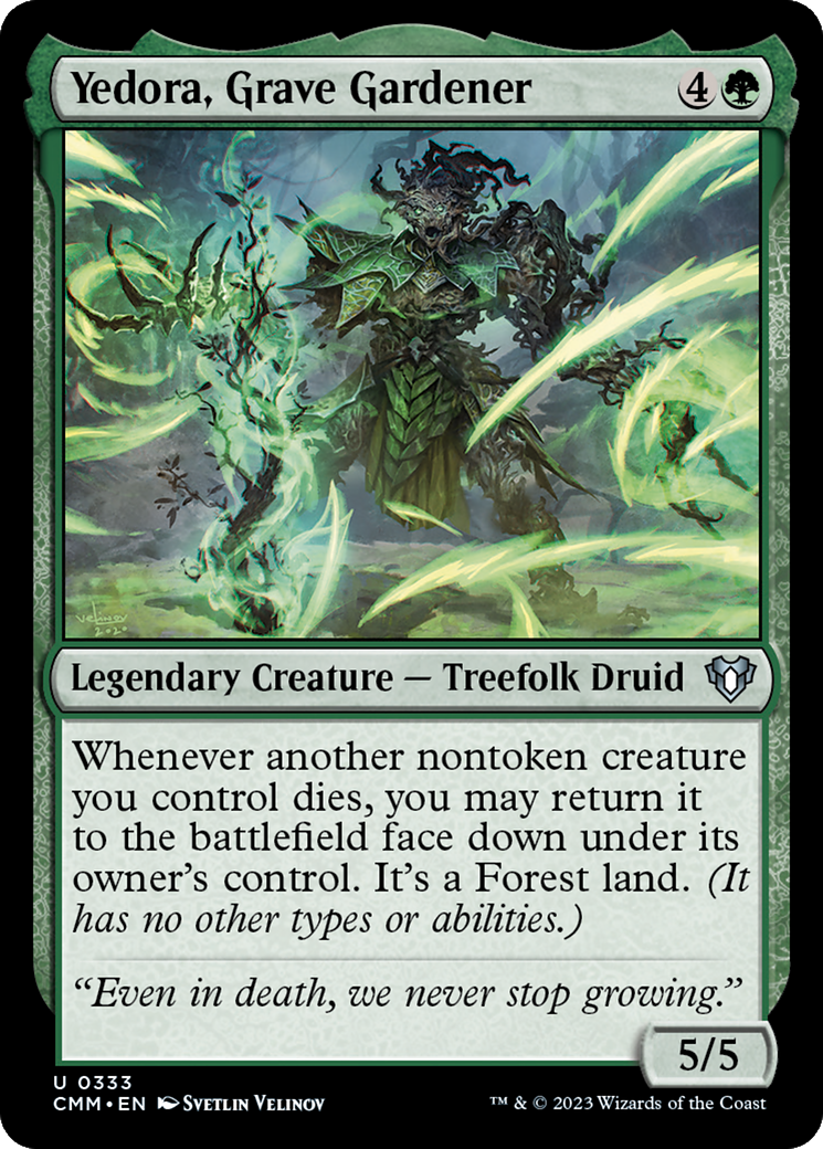 Yedora, Grave Gardener [Commander Masters]