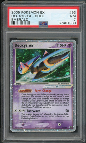Deoxys #93 PSA 7 [Emerald]