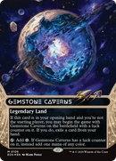 Gemstone Caverns (0106) (Borderless) (Galaxy Foil) [Edge of Eternities: Stellar Sights]
