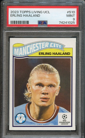 Erling Haaland #510 PSA 9 [2023 Topps Living Legend UCL]