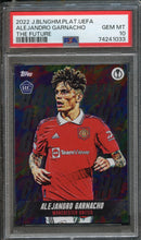 Alejandro Garnacho Rookie PSA 10 [2022 Topps Jude Bellingham Curated]