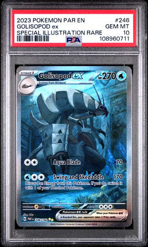 Golisopod Ex [Special Illustration Rare] #246 PSA 10 [Pokemon Paradox Rift 2023]