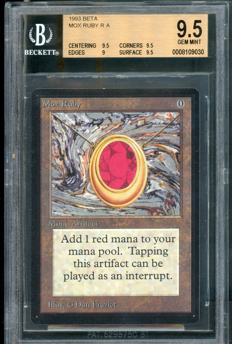 Mox Ruby BGS 9.5B [Limited Edition Beta]