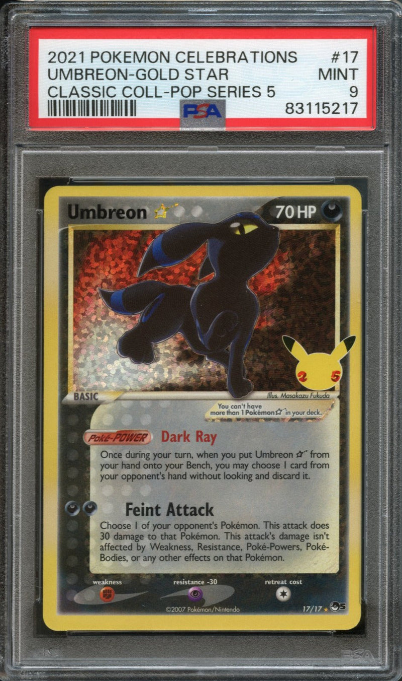 Umbreon Gold Star