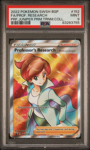 Professor's Research #SWSH152 PSA 9 [SWSH Promos]