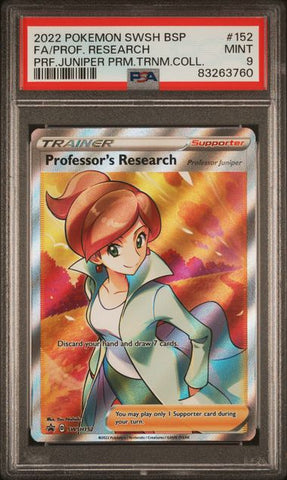 Professor's Research #SWSH152 PSA 9 [SWSH Promos]