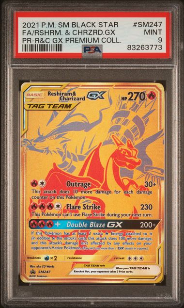 Reshiram & Charizard GX