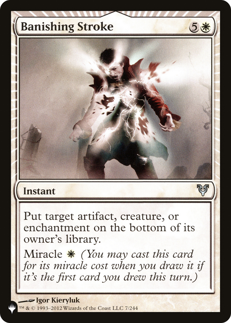 Banishing Stroke [The List Reprints]