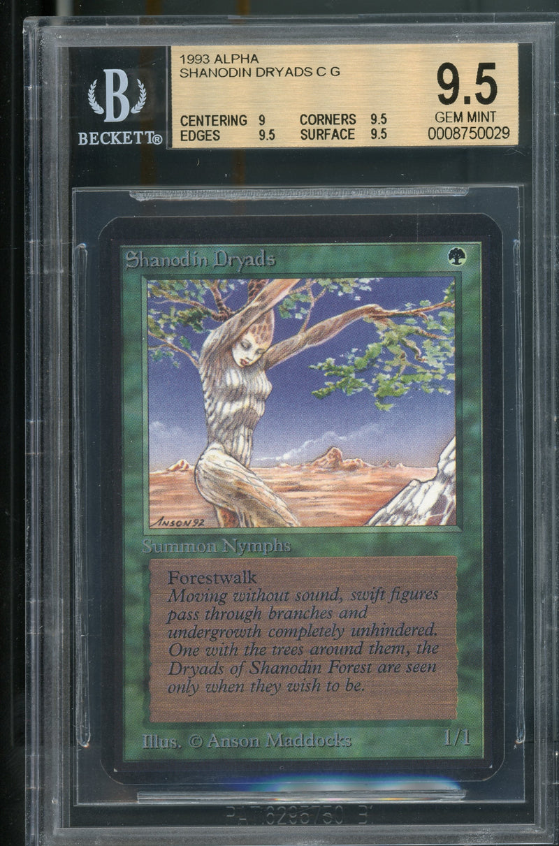 Shanodin Dryads BGS 9.5B [Limited Edition Alpha]