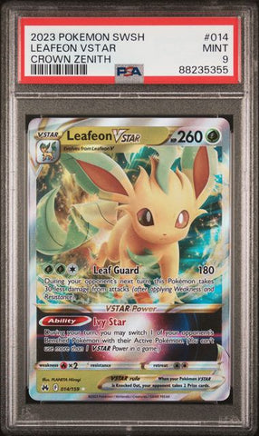 Leafeon VSTAR #14 PSA 9 [Crown Zenith]