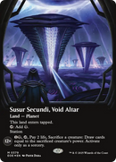 Susur Secundi, Void Altar (Borderless) (Galaxy Foil) [Edge of Eternities]