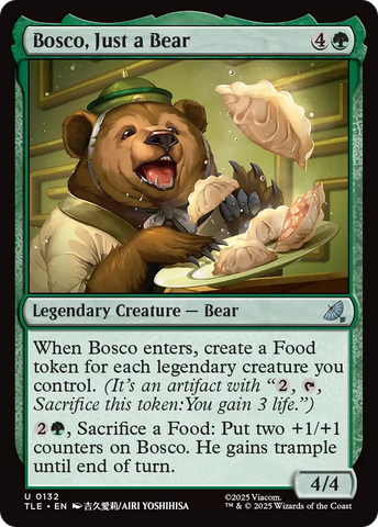 Bosco, Just a Bear [Avatar: The Last Airbender: Eternal-Legal]