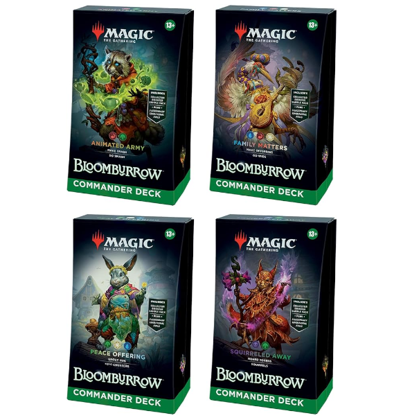 Magic The Gathering: Bloomburrow - Commander Deck Bundle