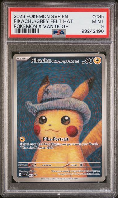 Pikachu With Grey Felt Hat