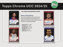 Topps Chrome UEFA Club Competitions 2024/25 - Hobby Box