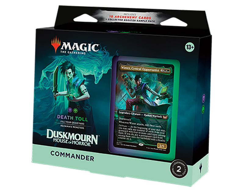 Magic The Gathering - Duskmourn - Death Toll Commander Deck