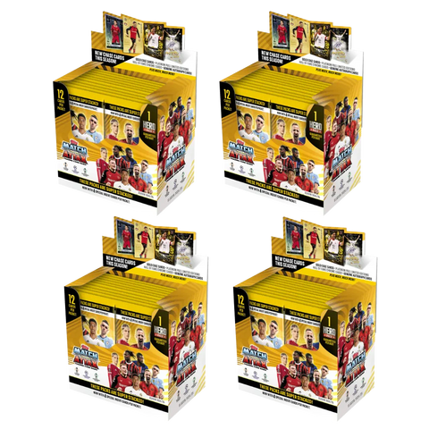 Topps Match Attax 2024/25 - Booster Display Bundle (x4)
