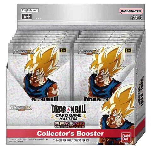 Dragon Ball Super Card Game - Zenkai Series Set 07 B24-C Beyond Generations - Collector's Booster Display