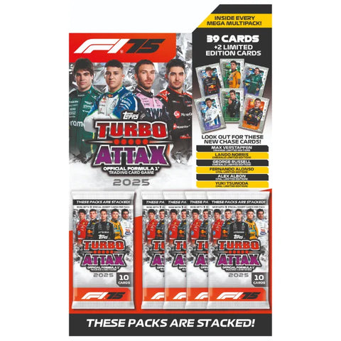 Topps Formula 1 - Turbo Attax 2025 - Mega Multipack