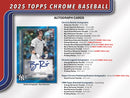 Topps Chrome Baseball 2025 - Hobby Box