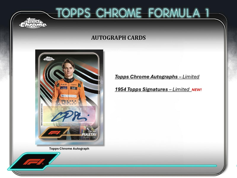 Topps Chrome Formula 1 2024 - Value Box