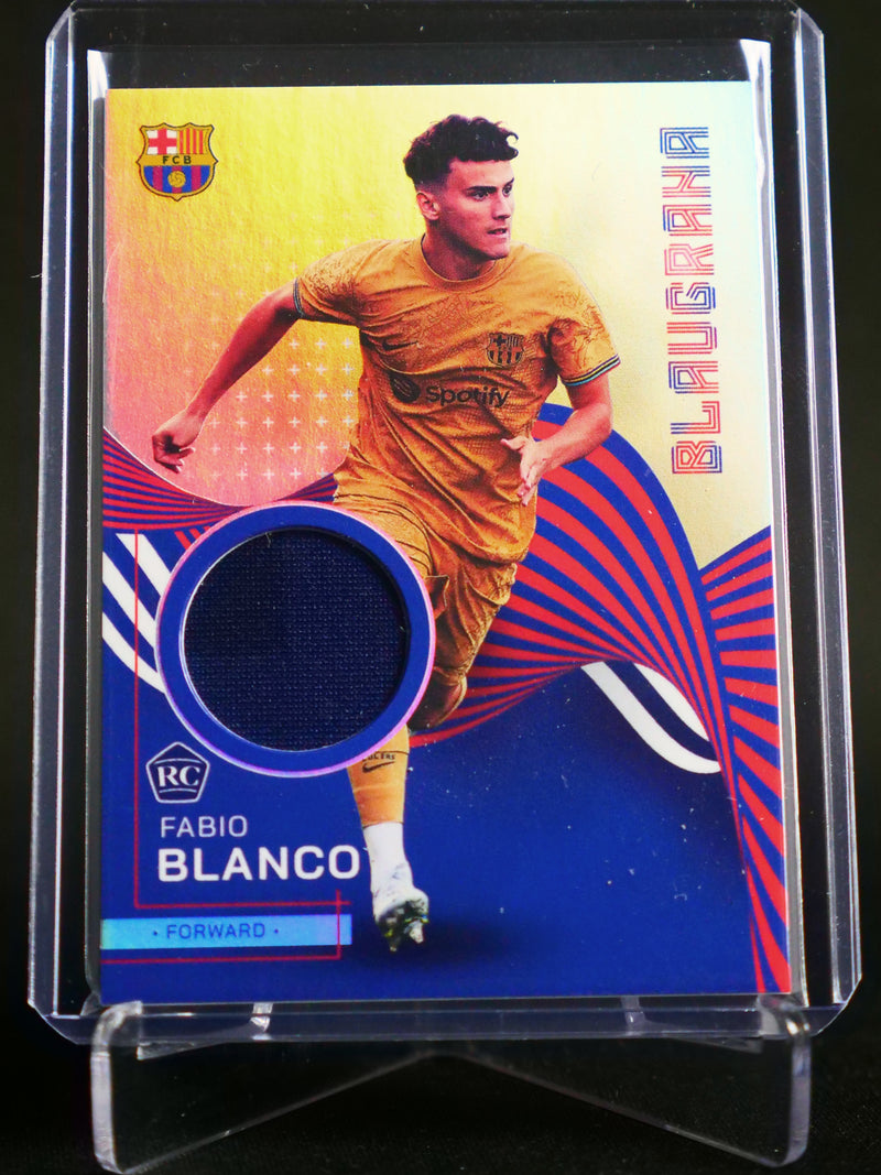 Fabio Blanco Rookie Match-Worn Relic [2022/23 Topps FC Barcelona Team Set]