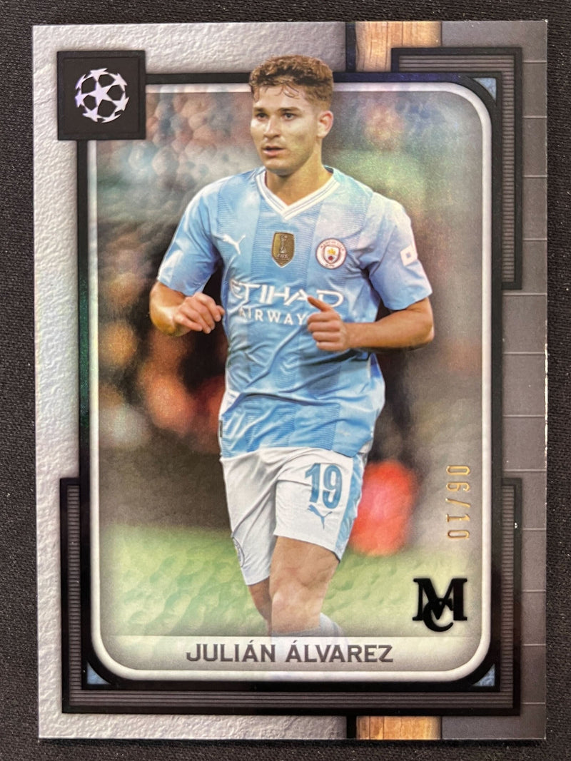 Julian Alvarez /10 [2023 Topps Museum Collection UCC]