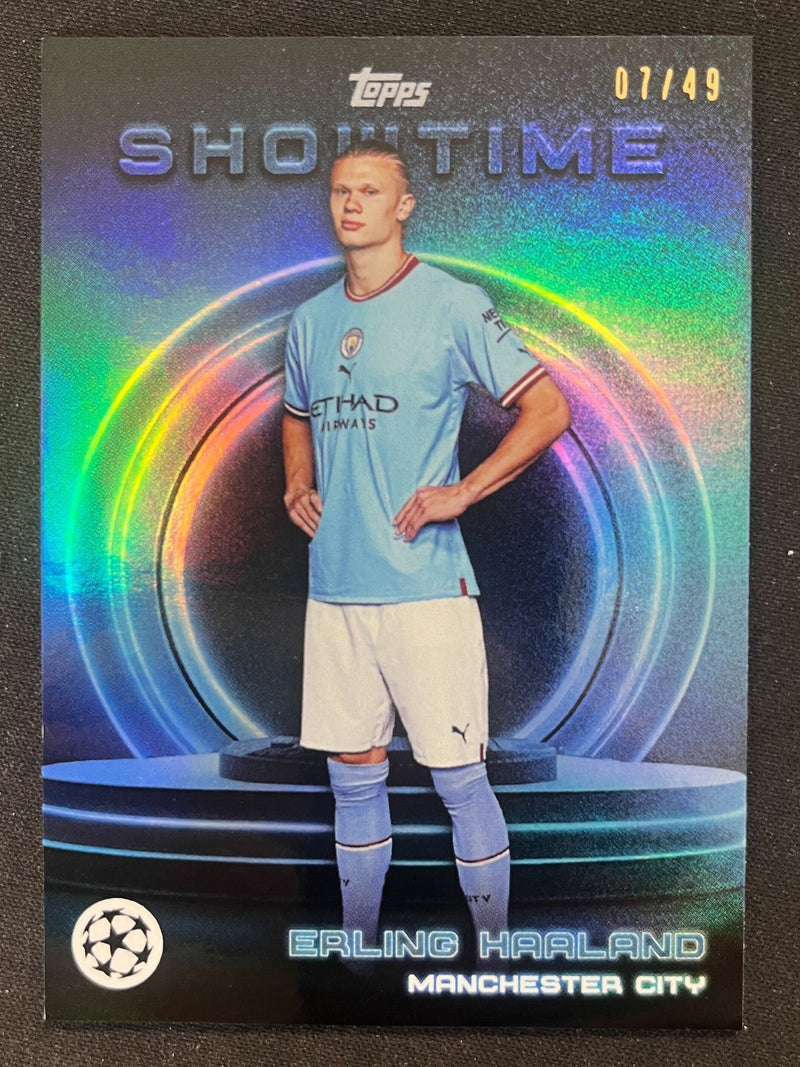 Erling Haaland /49 [2024 Topps Showtime]