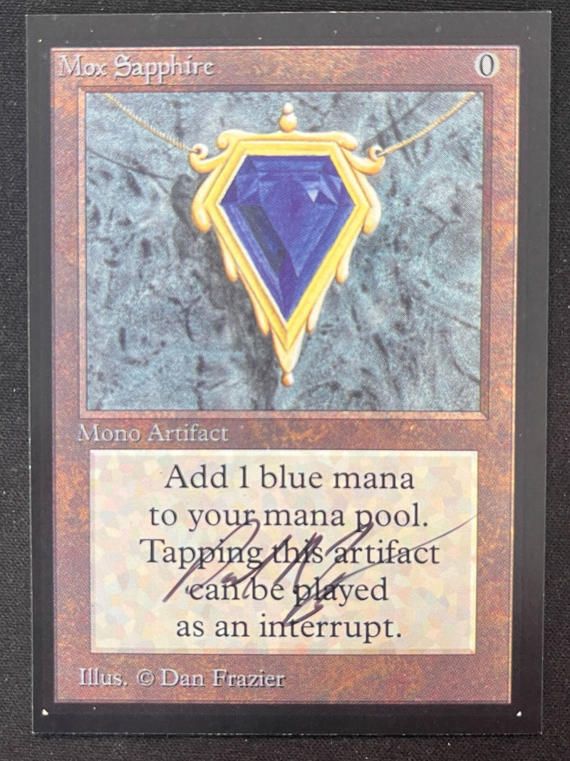 Mox Sapphire (CE) Signed [Collectors’ Edition]