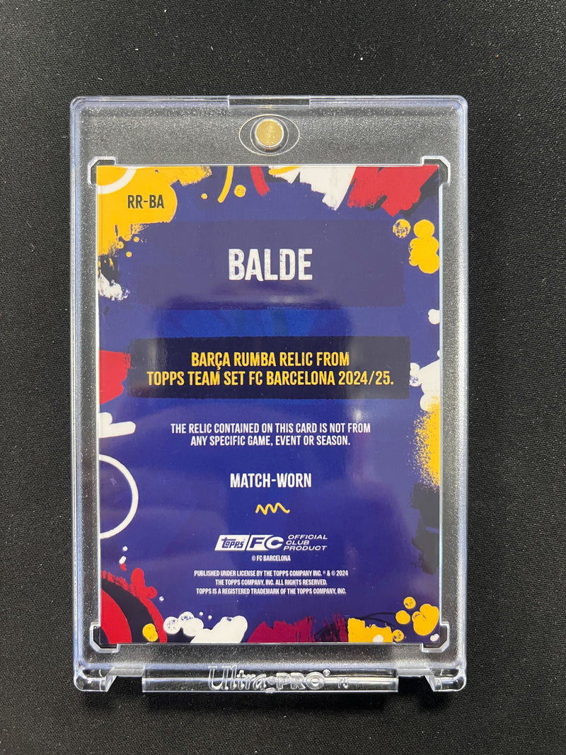 Alejandro Balde /250 Match Worn Patch [2024 Topps FC Barcelona Team Set]