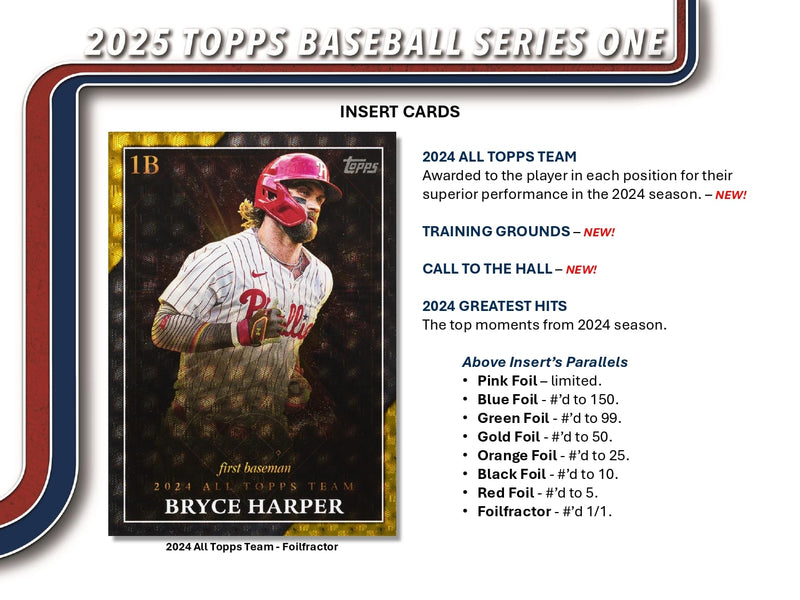 Topps MLB Baseball Series 1 2025 - Mega Box