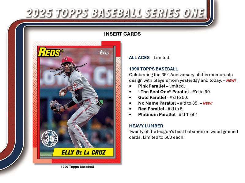 Topps MLB Baseball Series 1 2025 - Mega Box