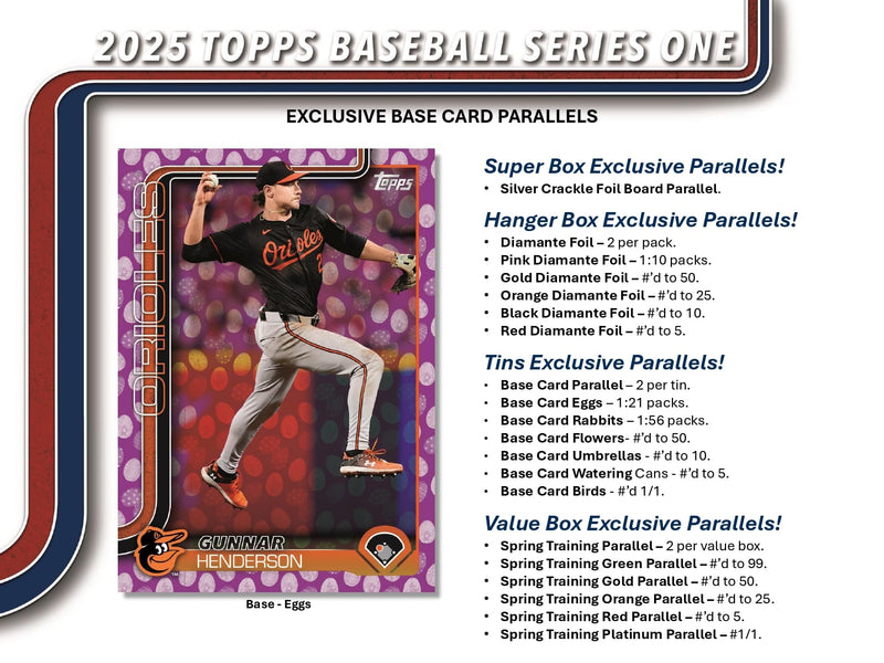 Topps MLB Baseball Series 1 2025 - Value Box