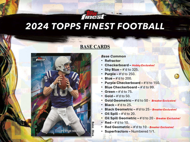 Topps Finest Football 2024 - Hobby Box
