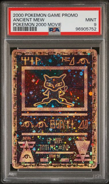 Ancient Mew PSA 9 [2000 Movie Promo]