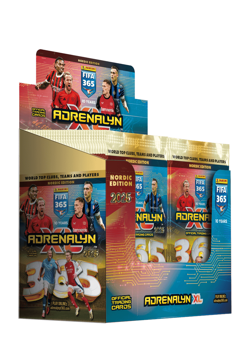 Panini FIFA 365 2025 - Booster Display