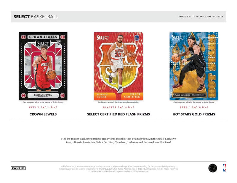 Panini Select Basketball 2024/25 - Blaster Box