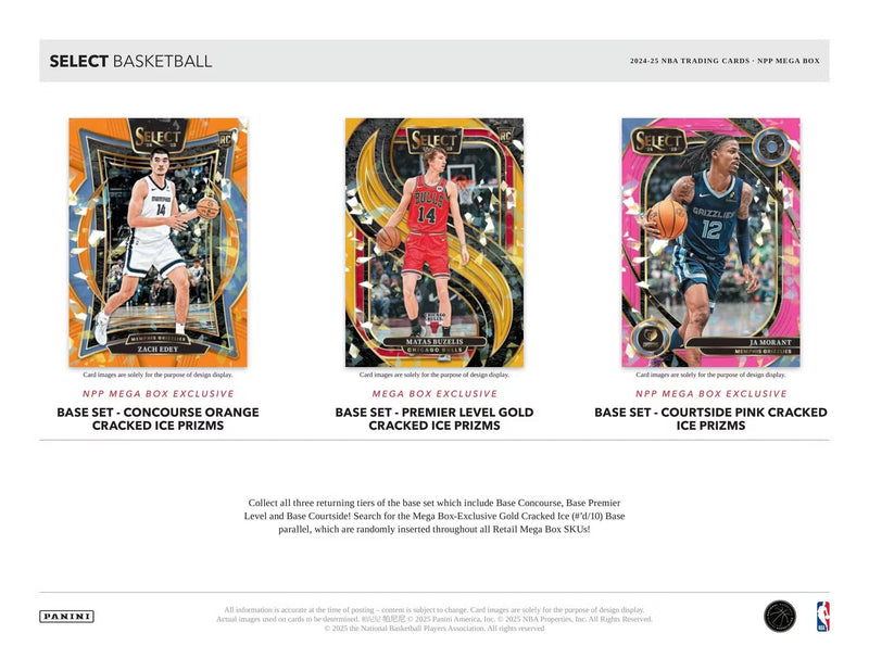 Panini Select Basketball 2024/25 - Mega Box