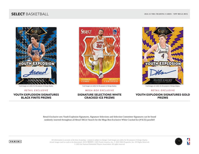 Panini Select Basketball 2024/25 - Mega Box