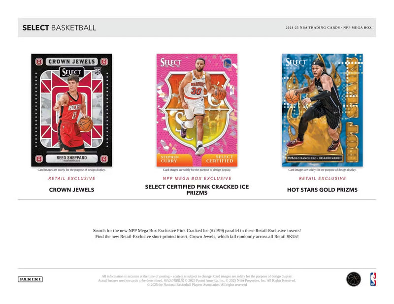 Panini Select Basketball 2024/25 - Mega Box