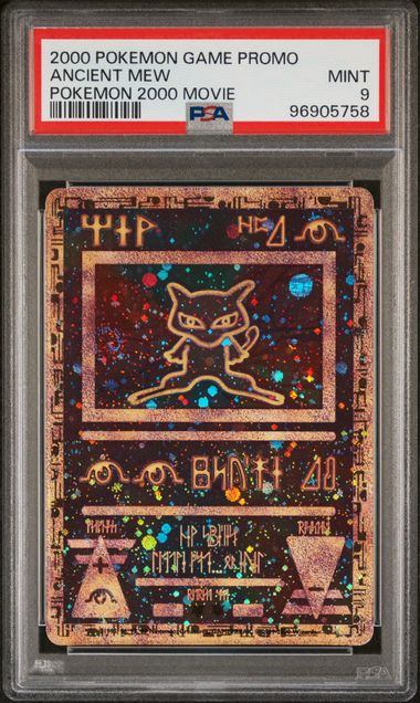 Ancient Mew PSA 9 [2000 Movie Promo]