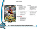 Topps Chrome Bowman University Football 2024 - Jumbo Box