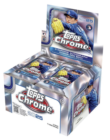 Topps Chrome Baseball 2025 - Jumbo Box
