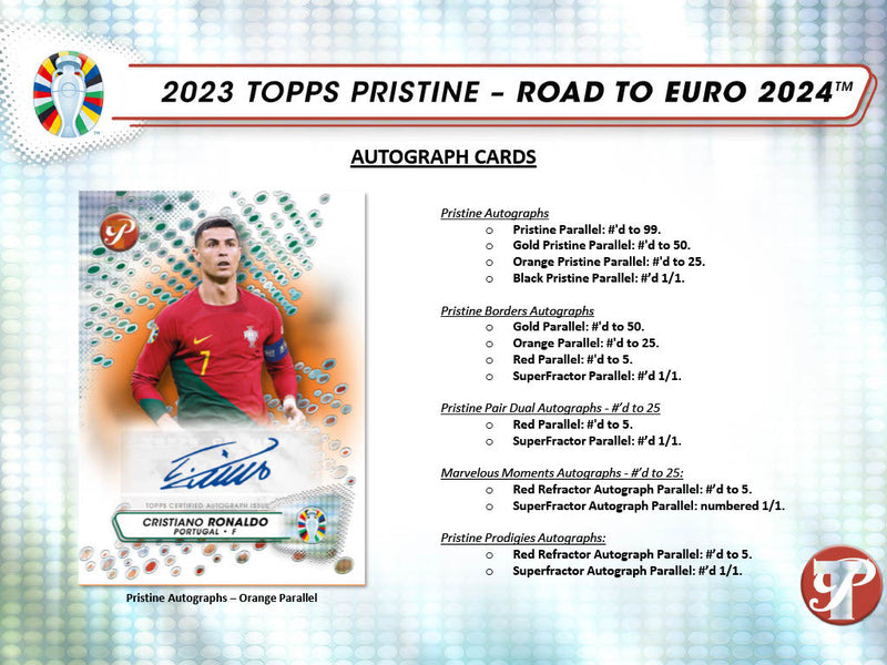 Topps Pristine Road to EURO 2024  - Hobby Pack