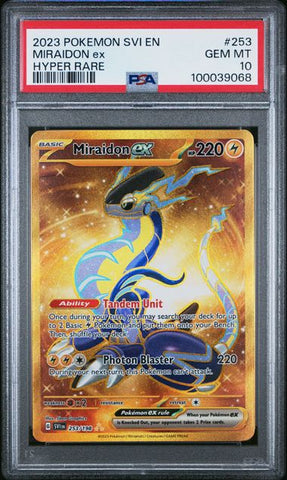 Miraidon ex #253 PSA 10 [Scarlet & Violet]