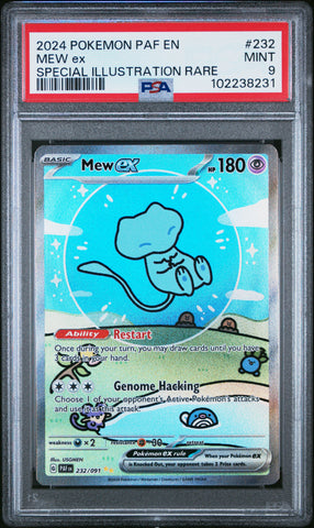 Mew Ex [Special Illustration Rare] #232 PSA 9 [Paldean Fates 2024]