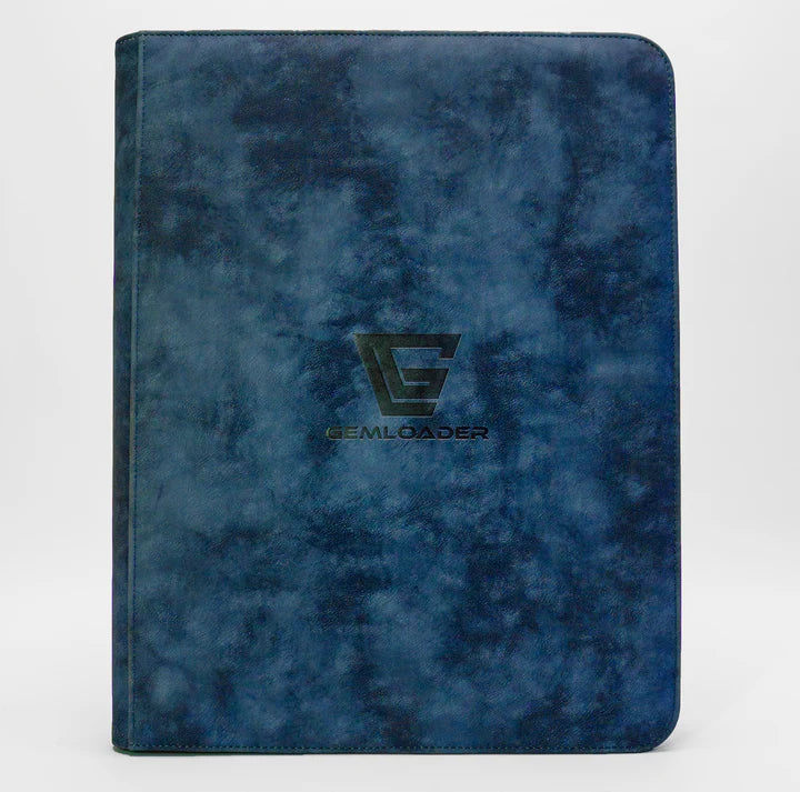 Gemloader Premium Toploader Binder 9-Pocket - Blue