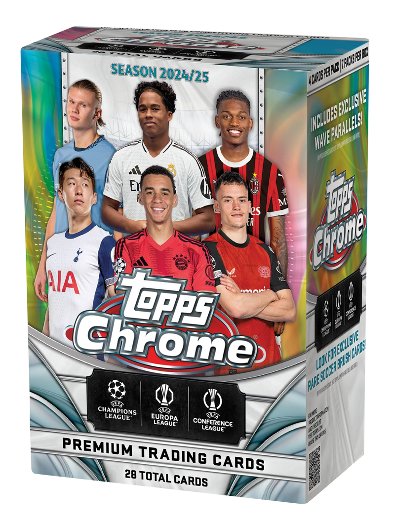 Topps Chrome UEFA Club Competitions 2024/25 - Value Box